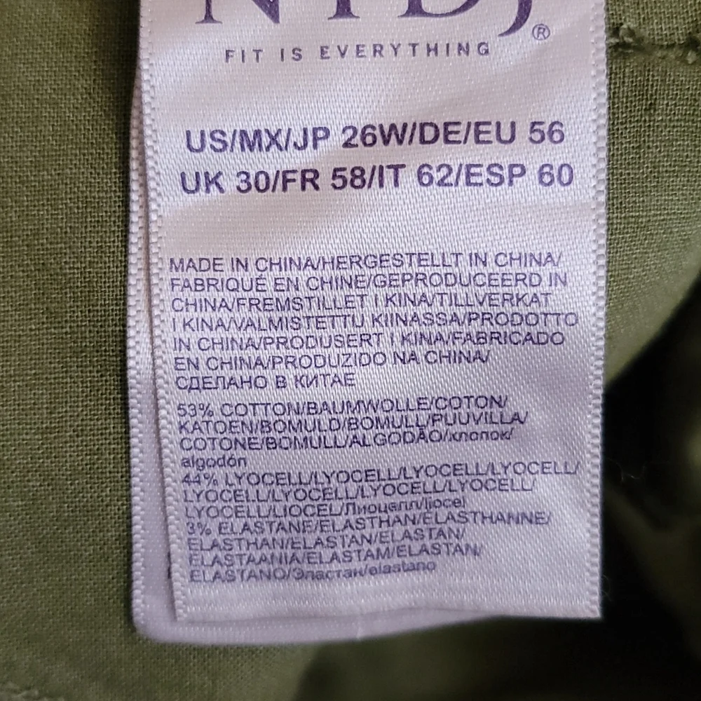 NYDJ cotton lyocell